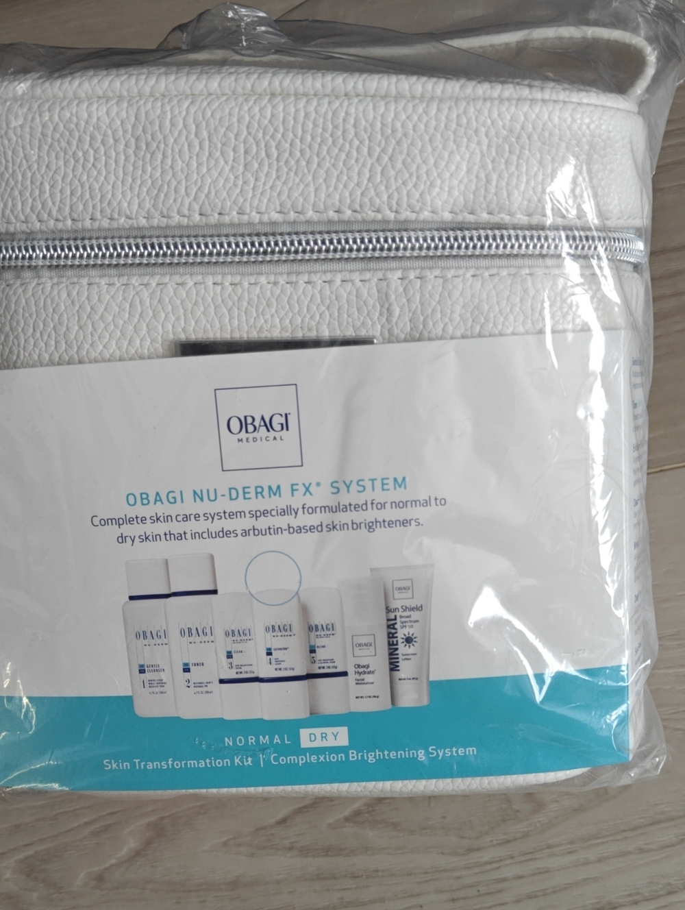Obagi Nu-Derm FX System With White Travel Case